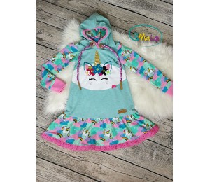 Stickserie - Einhorn Dreaming Unicorn